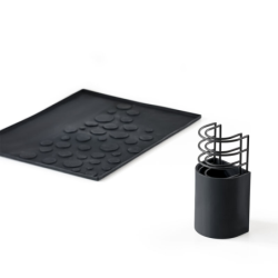 Dish Drainer Set Black - Diish