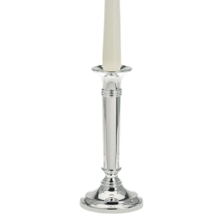 Candle Stick Plain Medium Round Base 19cm
