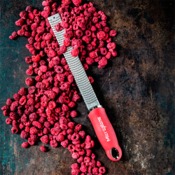 Zester Grater Pomegranate Red - Premium Classic Series
