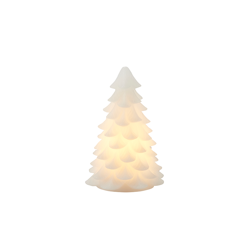 Árvore de Natal 16cm Branco - Carla