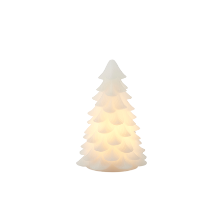 Árvore de Natal 16cm Branco - Carla