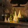 Juego de 2 Árboles de Navidad Verde - Lucy
