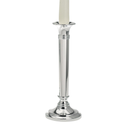 Candle Stick Plain Big Round Base 23cm