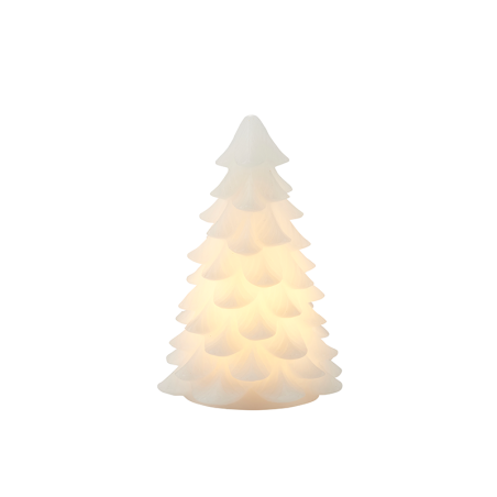 Árvore de Natal 19cm Branco - Carla