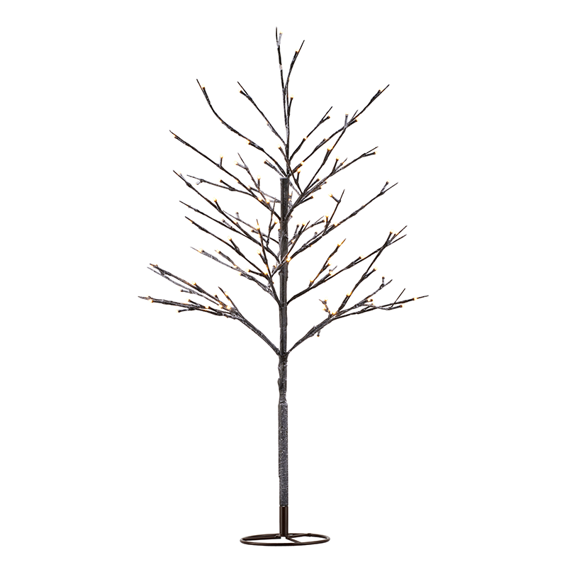 Árbol de Navidad 240 Led Blanco Cálido/Nieve - Alex