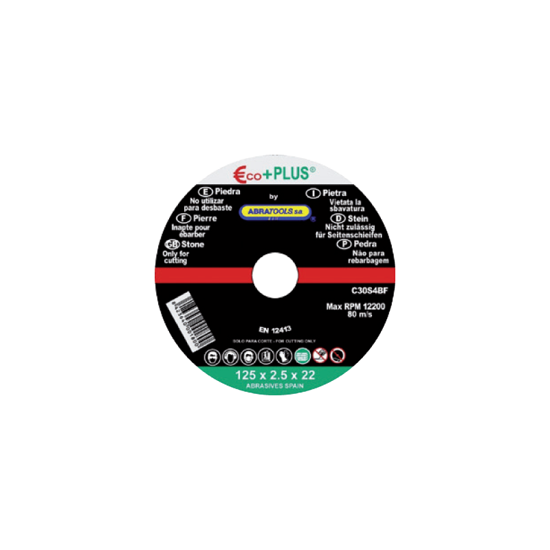 ECO+PLUS Stone Cut-Off Disc Ø 115 x 2,5 x 22 mm
