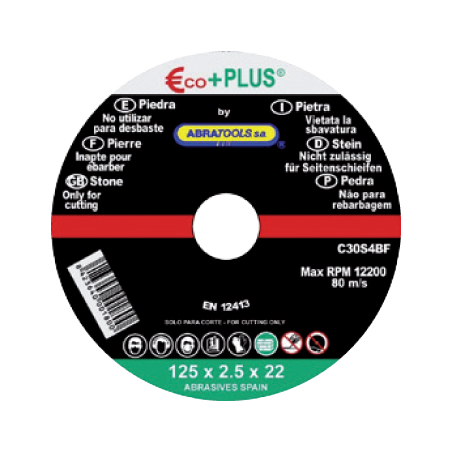 ECO+PLUS Stone Cut-Off Disc Ø 115 x 2,5 x 22 mm