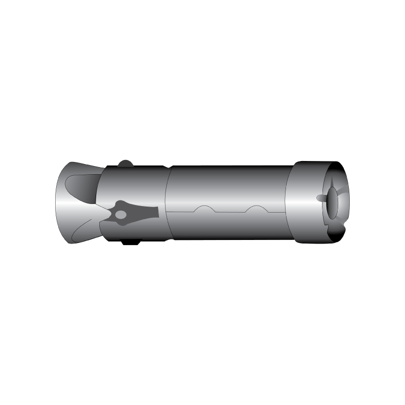 Bucha Expansiva ZAMAK Simples com Olhal LV053 M6 Zincado Branco CHEMITOOL FASTENERS