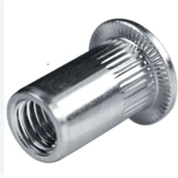CHEMITOOL Rebit Nut Wide Head LV 9201 M4 White Zinc Plated