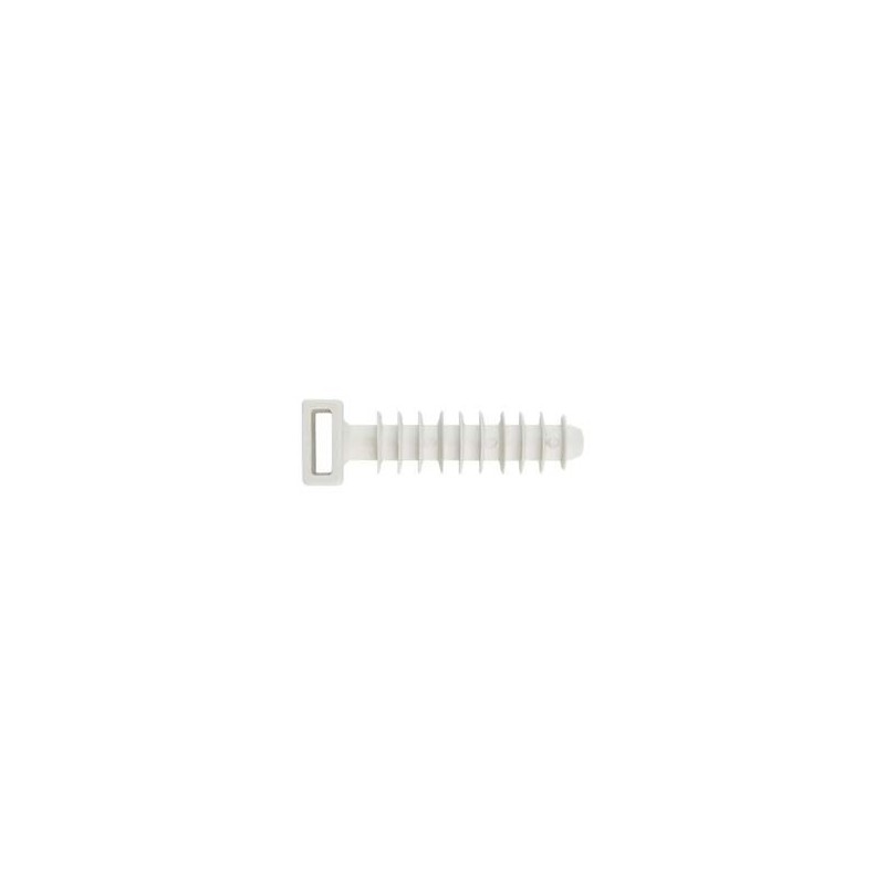 Bucha para Abraçadeira de Fivela LV095 Nylon PA66 Branca 6 CHEMITOOL FASTENERS Bucha para Abraçadeira de Fivela LV095 Nylon PA66 Branca 6 CHEMITOOL FASTENERS