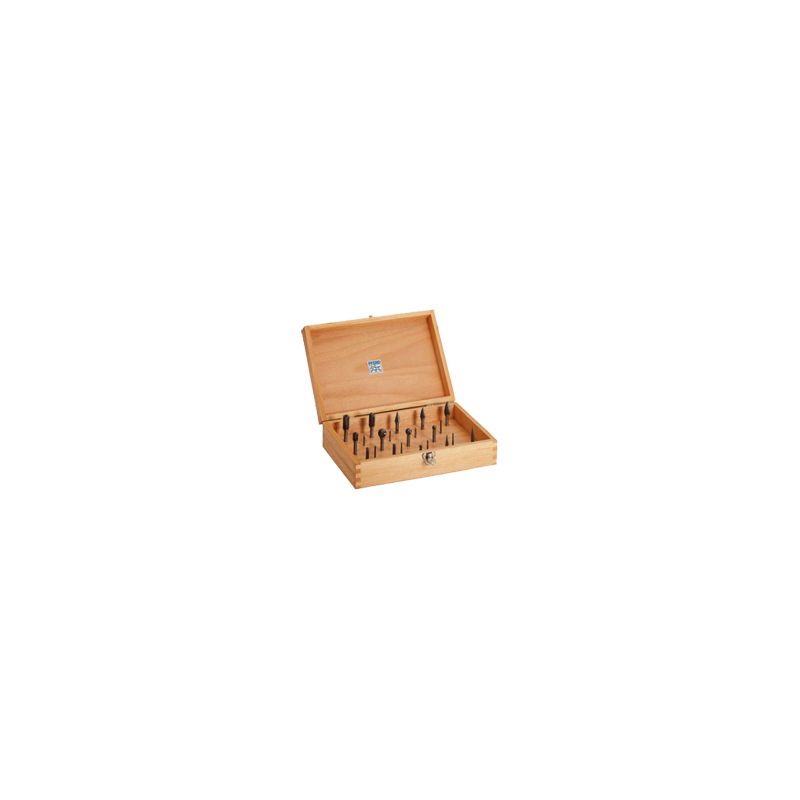 Juego De 22 Fresas 1500 HM Dentado 3 Plus PFERD Juego De 22 Fresas 1500 HM Dentado 3 Plus PFERD
