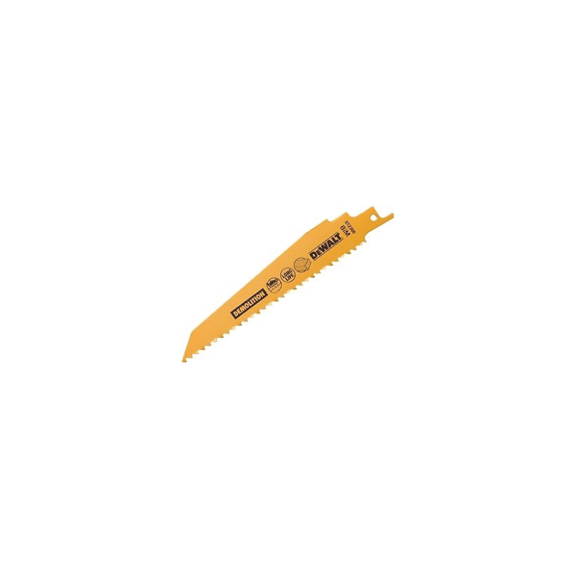 DeWalt Extreme saber blades  for wood and metal cuts (152mm x 4.2mm)