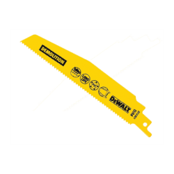 DeWalt Extreme saber blades  for wood and metal cuts (152mm x 1mm)