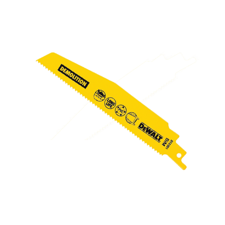 DeWalt Extreme saber blades  for wood and metal cuts (152mm x 1mm)