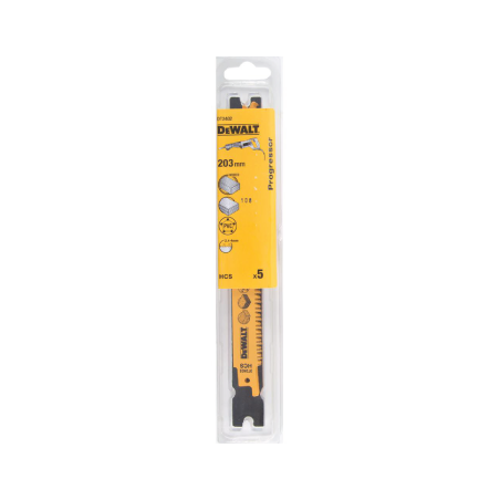 Hoja de sierra sable en HCS para materiales especiales (203mm x 2.4-4mm)