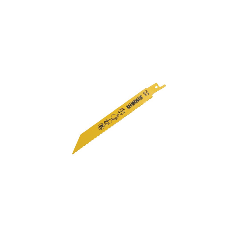 DeWalt saber blades  for wood and metal cuts (152mm x 1.8-2.5mm)