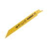 DeWalt saber blades  for wood and metal cuts (152mm x 1.8-2.5mm)