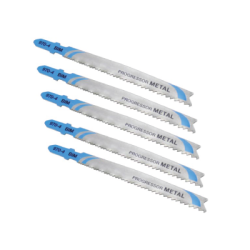 Hojas de sierra de calar HCS para cortes en metal (100mm x  1.2-2.6mm)