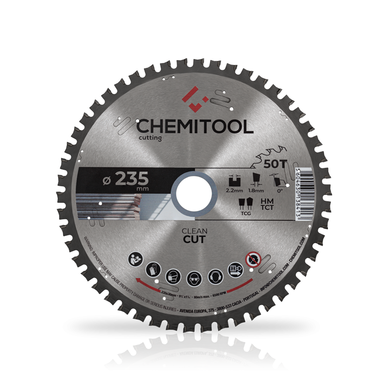 Hoja de Sierra Circular Painel Sandwhich Ø235X30 Z50 CHEMITOOL CUTTING Hoja de Sierra Circular Painel Sandwhich Ø235X30 Z50 CHEMITOOL CUTTING