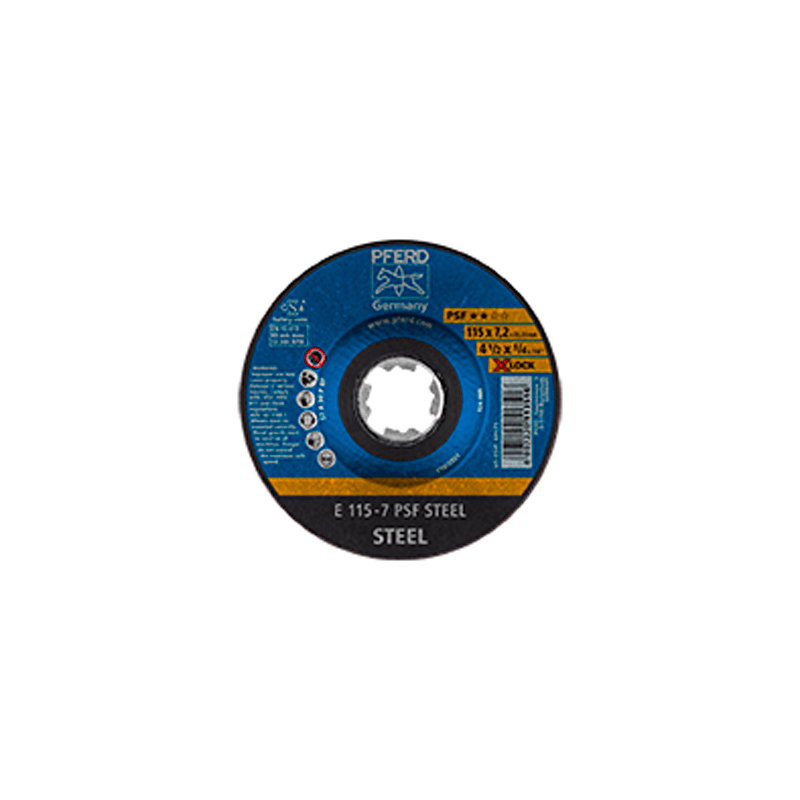 DISCO E 115-7 PSF STEEL/X-LOCK DISCO E 115-7 PSF STEEL/X-LOCK