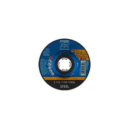 DISCO E 115-7 PSF STEEL/X-LOCK