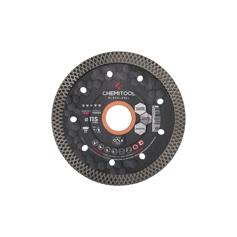 CHEMITOOL BLACKLABEL - Turbo X With Flange Diamond Saw Blade 115mm