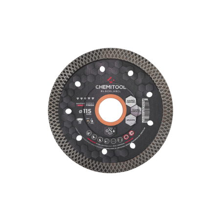 CHEMITOOL BLACKLABEL - Turbo X With Flange Diamond Saw Blade 115mm