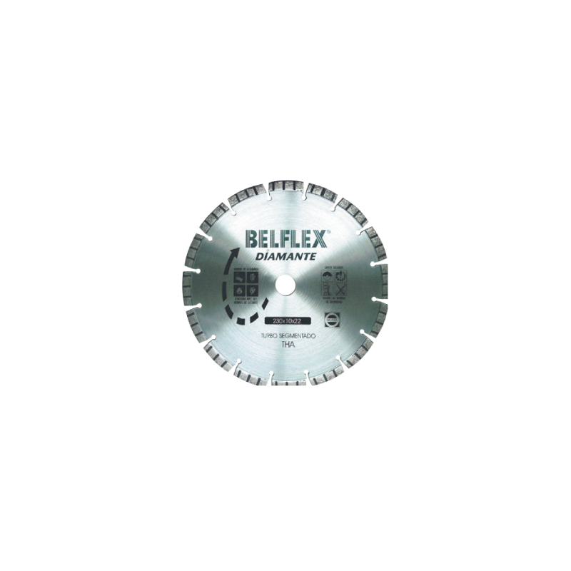 BELFLEX Hard Materials and Reinforced Concrete Disc 115 x 10 x 22 mm