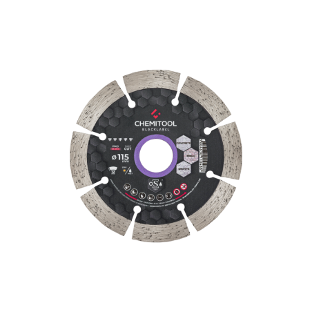 CHEMITOOL BLACKLABEL - Segmented Diamond Saw Blade 115mm