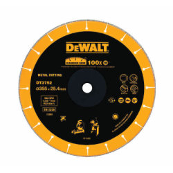 DeWalt Extreme diamond chop saw blade (355 x 25.4 x 3mm)