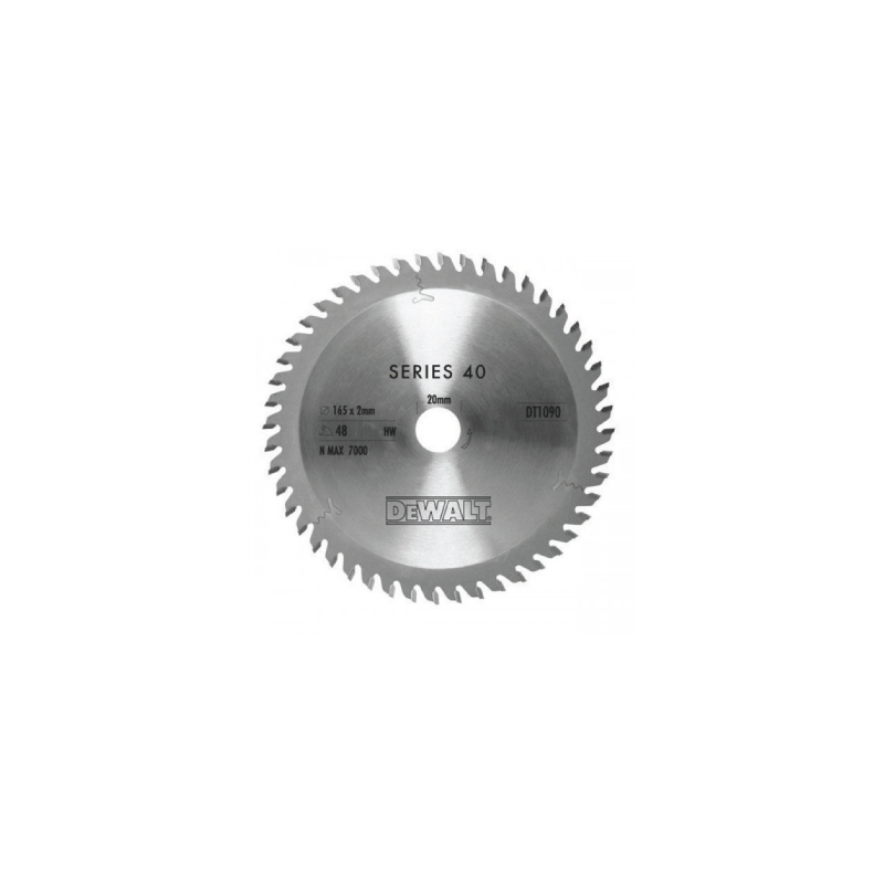 Lâmina para serra circular portátil para construção Extreme  DeWalt (165mm x 20mm x 48D)