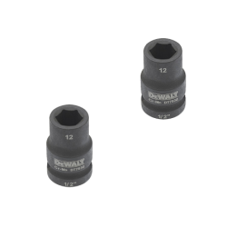 DeWalt impact socket 1/2 - Standard 12mm