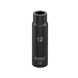 DeWalt impact socket 1/2 - Deep 12mm