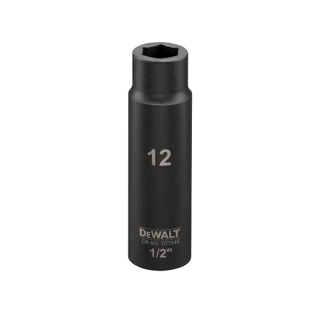 DeWalt impact socket 1/2 - Deep 12mm
