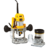 Fresadora Combo DeWalt 900W - 27000rpm (6-8mm) - Electrónica