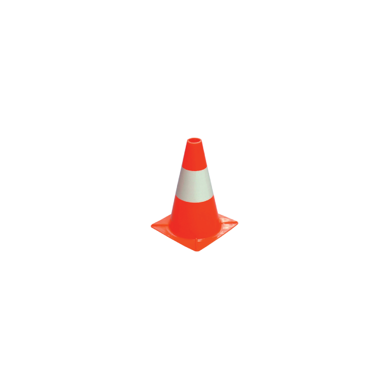 CHEMITOOL Flat Base Signaling Cone 30cm Height