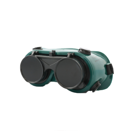 CHEMITOOL SAFETY T5 Polycarbonate Double Lens Welders Eyeglasses
