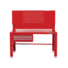 KING TONY Complete Workbench with 2 Wall Cabinets and Tool Chest