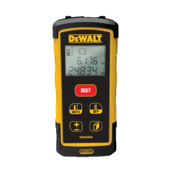 Medidor Laser DeWalt De Distâncias Com Alcance De 50m