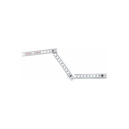 STANLEY® Fibreglass Plastic Type Folding Rule 2m