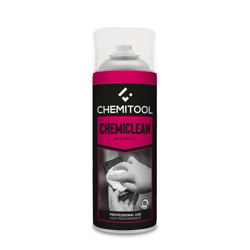 Spray higienizante álcool 90% Chemiclean CHEMITOOL 400 ml