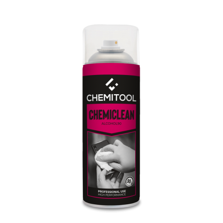 Spray higienizante álcool 90% Chemiclean CHEMITOOL 400 ml