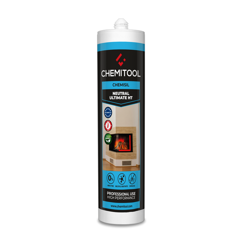 Chemisil Silicona Alta Temperatura Negro CHEMITOOL