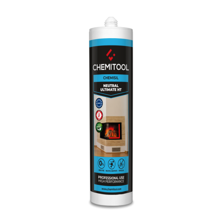 Chemisil Silicona Alta Temperatura Negro CHEMITOOL