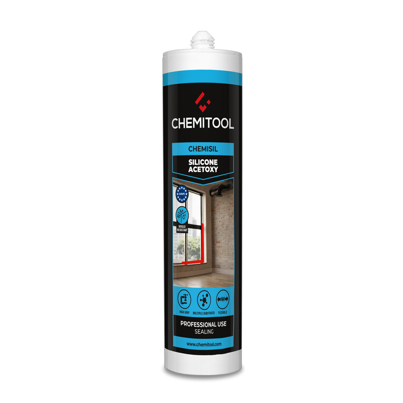 CHEMITOOL Transparent Silicone Acetic