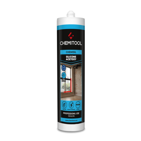 CHEMITOOL Transparent Acetoxy Silicone Chemisil