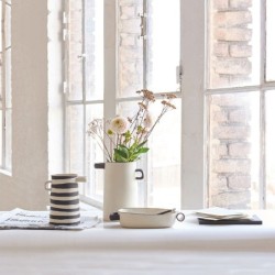 Vase Black Stripes Ø11cm – Rayu