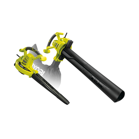 Aspirador Soprador Triturador 3000W 2 Em 1 RYOBI