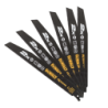 Lâminas de serra sabre Extreme para corte em madeira e metal DeWalt (228mm x 1mm)