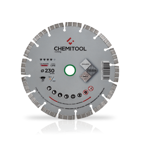 CHEMITOOL CUTTING Turbo Segmented Diamond Wheel 230mm